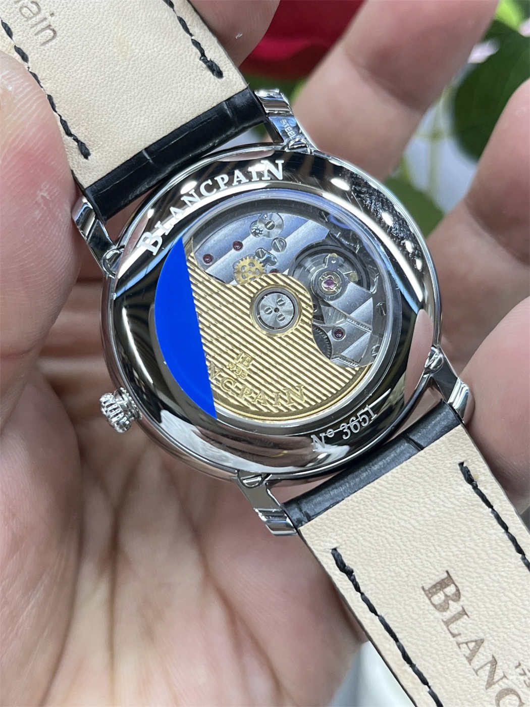 Blancpain Villeret 6654 Moonphase (Steel) – APS Factory Clone 6654 Movement
