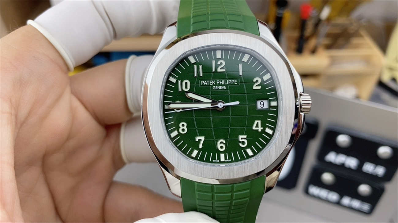 Aquanaut 5168G Super Clone – 3K Factory Latest Version Green Dial 42mm Clone Movement