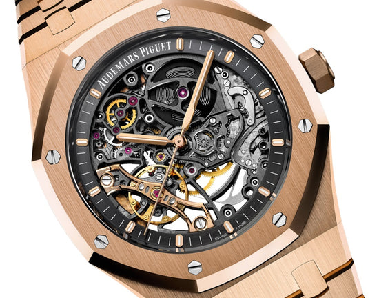 Audemars Piguet Replica Watch Royal Oak DOUBLE BALANCE WHEEL OPENWORKED 15407OR.OO.1220OR.01