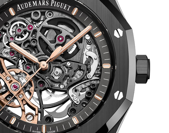 Audemars Piguet Replica Watch Royal Oak DOUBLE BALANCE WHEEL OPENWORKED 15416CE.OO.1225CE.01