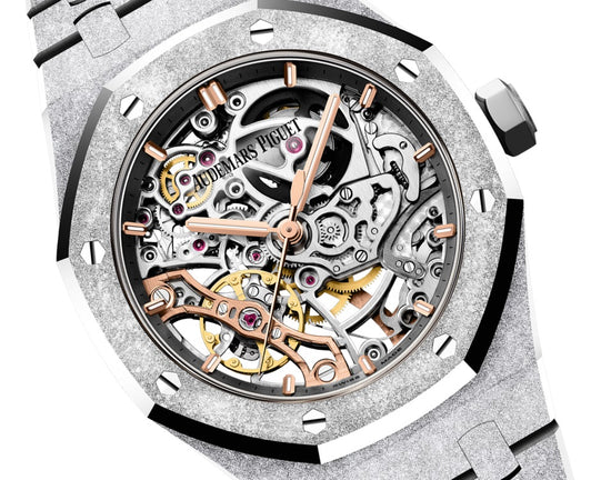Audemars Piguet Replica Watch Royal Oak DOUBLE BALANCE WHEEL OPENWORKED 15466BC.GG.1259BC.01