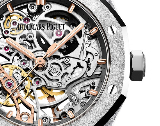 Audemars Piguet Replica Watch Royal Oak DOUBLE BALANCE WHEEL OPENWORKED 15466BC.GG.1259BC.01