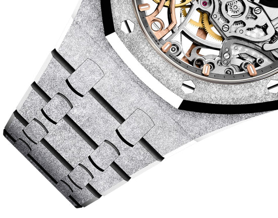 Audemars Piguet Replica Watch Royal Oak DOUBLE BALANCE WHEEL OPENWORKED 15466BC.GG.1259BC.01
