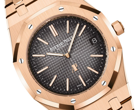 Audemars Piguet Replica Watch Royal Oak "JUMBO" EXTRA-THIN "50TH ANNIVERSARY" 16202OR.OO.1240OR.01