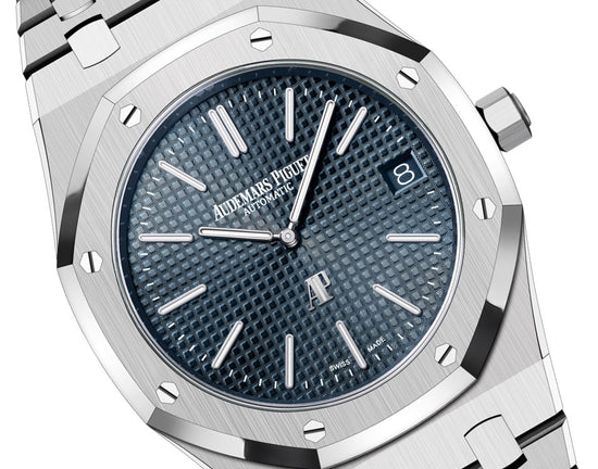 Audemars Piguet Replica Watch Royal Oak "JUMBO" EXTRA-THIN "50TH ANNIVERSARY" 16202ST.OO.1240ST.01