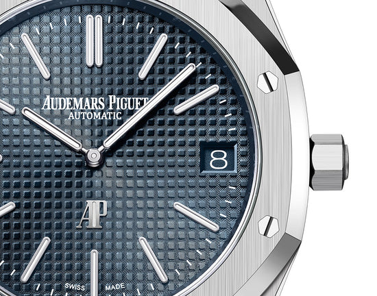 Audemars Piguet Replica Watch Royal Oak "JUMBO" EXTRA-THIN "50TH ANNIVERSARY" 16202ST.OO.1240ST.01