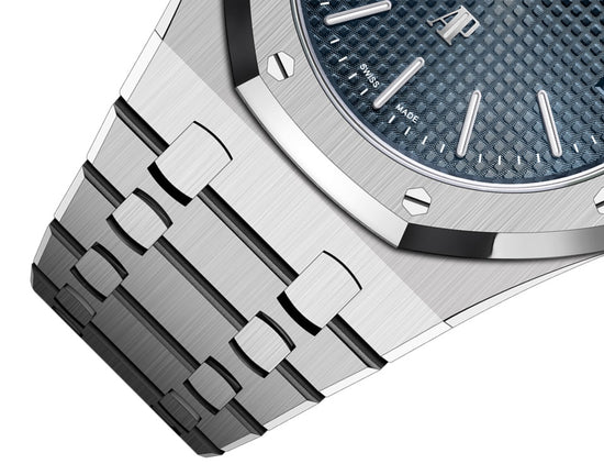 Audemars Piguet Replica Watch Royal Oak "JUMBO" EXTRA-THIN "50TH ANNIVERSARY" 16202ST.OO.1240ST.01