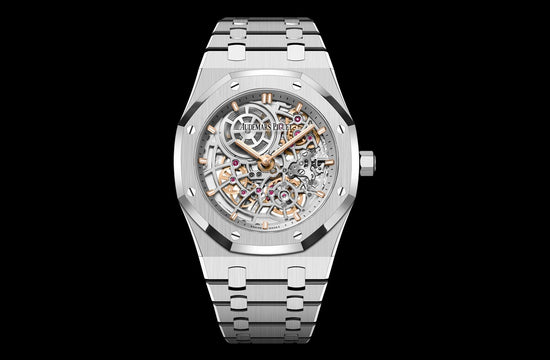 Audemars Piguet Replica Watch Royal Oak "JUMBO" EXTRA-THIN OPENWORKED "50TH ANNIVERSARY" 16204ST.OO.1240ST.01