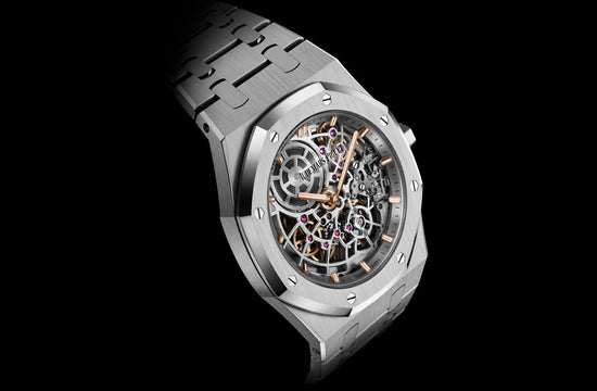 Audemars Piguet Replica Watch Royal Oak "JUMBO" EXTRA-THIN OPENWORKED "50TH ANNIVERSARY" 16204ST.OO.1240ST.01