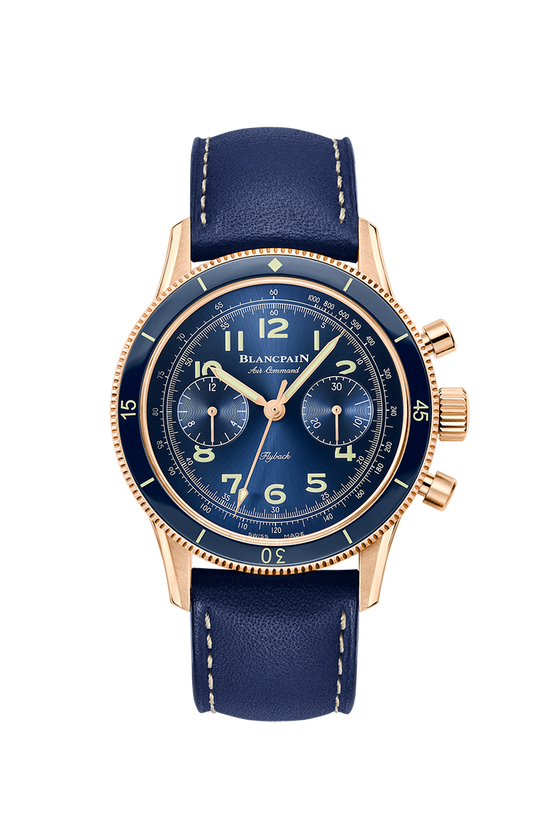 Blancpain Replica Watch Air Command Flyback Chronograph, 18k Rose Gold, 42.5mm, AC02-36B40-63A