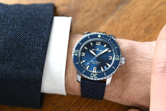 Blancpain Replica Watch Fifty Fathoms Automatique, Titanium, 42.3mm, 5010-12B40-O64A