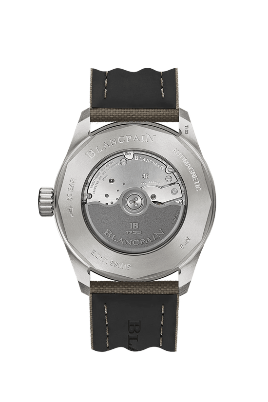 Blancpain Replica Watch Fifty Fathoms Bathyscaphe Quantième Complet Phases de Lune, Titanium, 43mm, 5054-1210-G52A