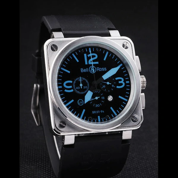 BR01 94 Black Blue Dial new57498