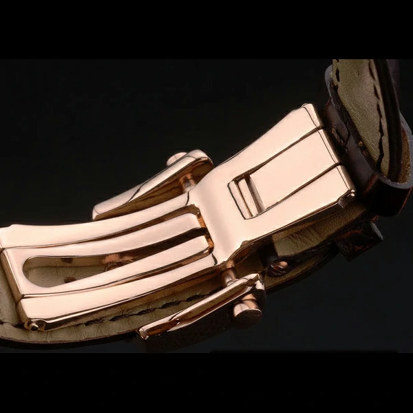 Breguet Classique Complications Rose Gold Case Black Leather Strap new59063