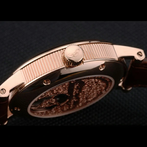 Breguet Classique Complications Rose Gold Case Brown Leather Strap new59061