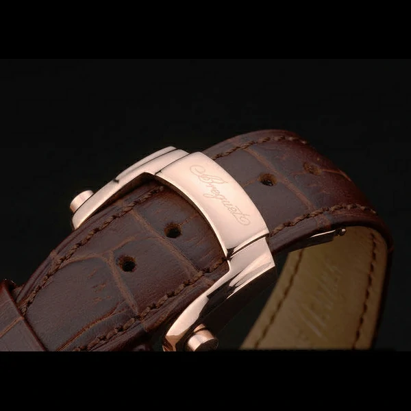 Breguet Classique Complications Rose Gold Case Brown Leather Strap new59061