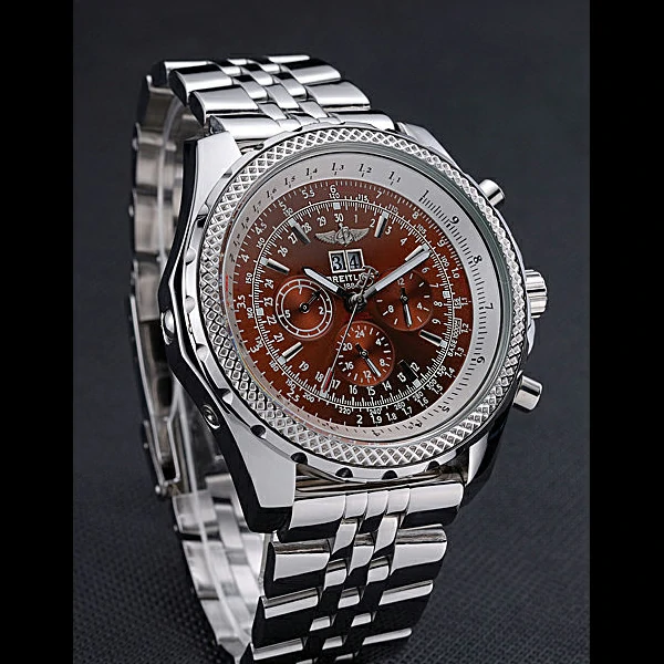 Breitling Bentley 6.75 Speed Bronze Dial Stainless Steel Case And Bracelet new60110