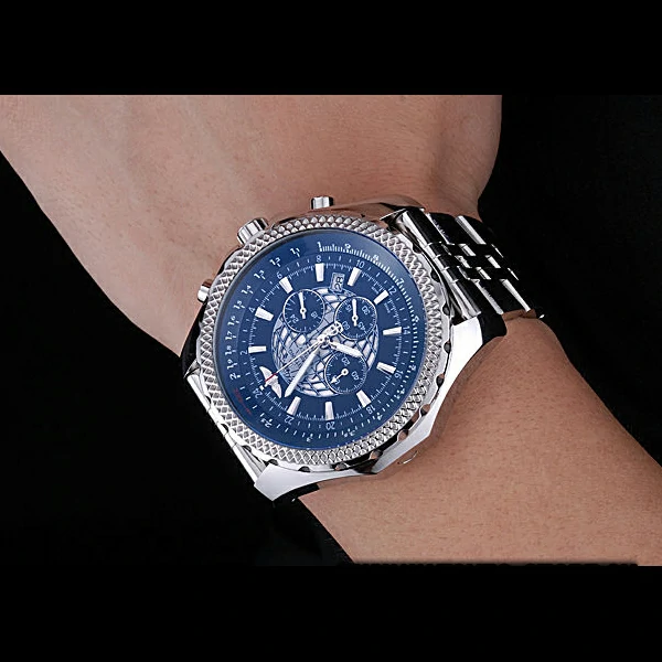 Breitling Bentley B05 Unitime Black Dial Stainless Steel Bracelet new60409