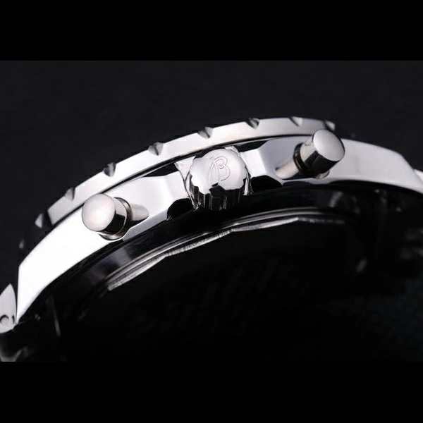 Breitling Bentley Chronograph White Dial Stainless Steel Strap new58294