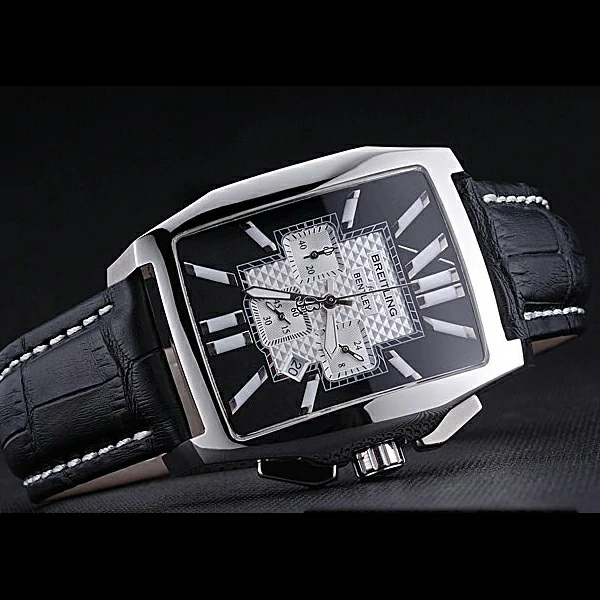 Breitling Bentley Flying B Chronograph Leather Bracelet Watch new60225