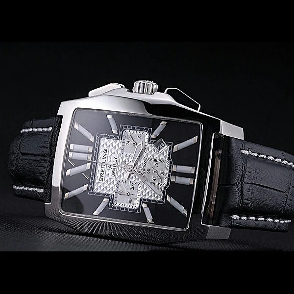 Breitling Bentley Flying B Chronograph Leather Bracelet Watch new60225