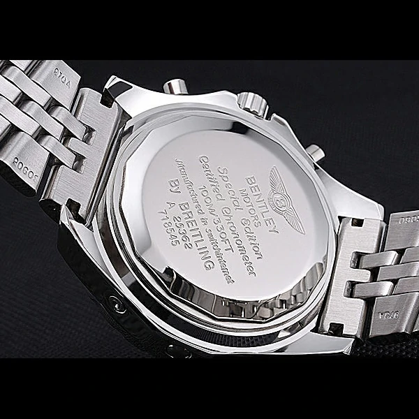 Breitling Bentley Supersports Blue Dial Stainless Steel Case And Bracelet new60118