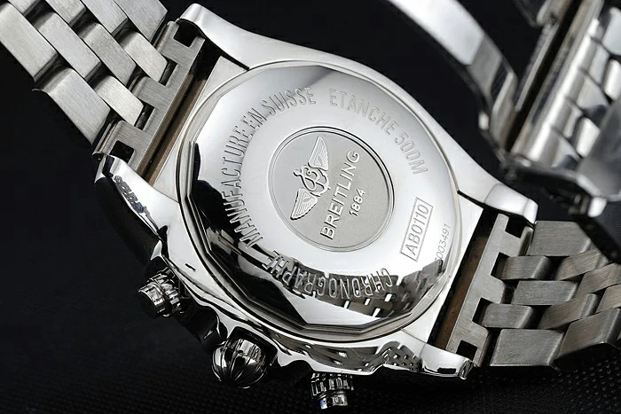 Breitling Certifie Stainless Steel Bezel Grey Dial new115395