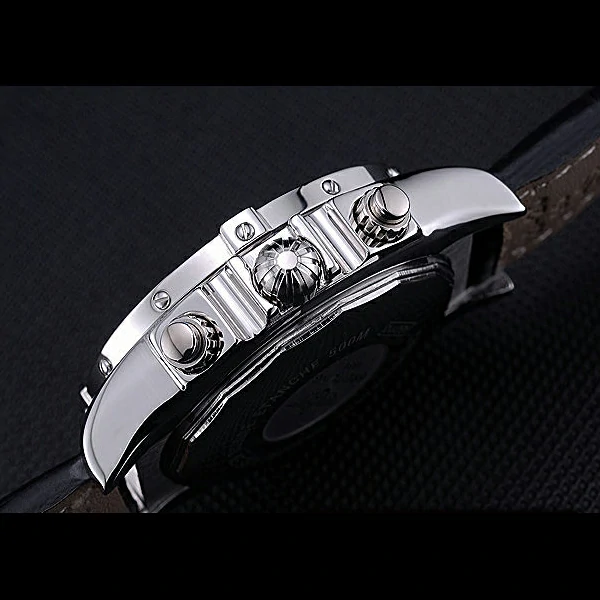 Breitling Chronomat 44 Blue Dial with White Subdials Blue Leather Bracelet new60400