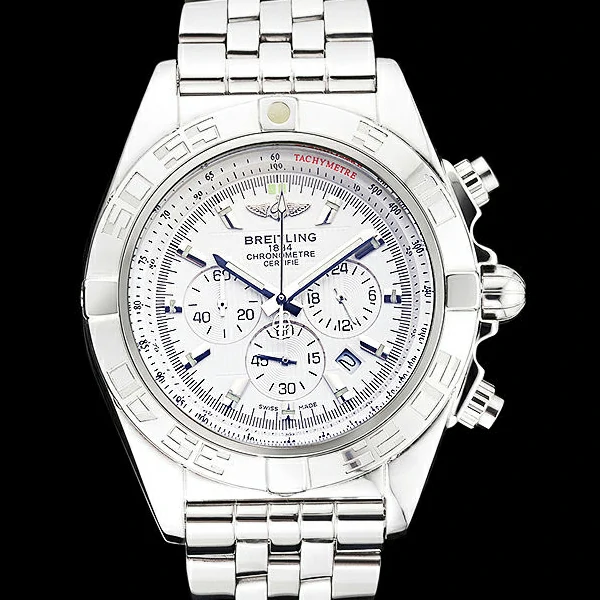 Breitling Chronomat White Dial Stainless Steel Case And Bracelet new60120