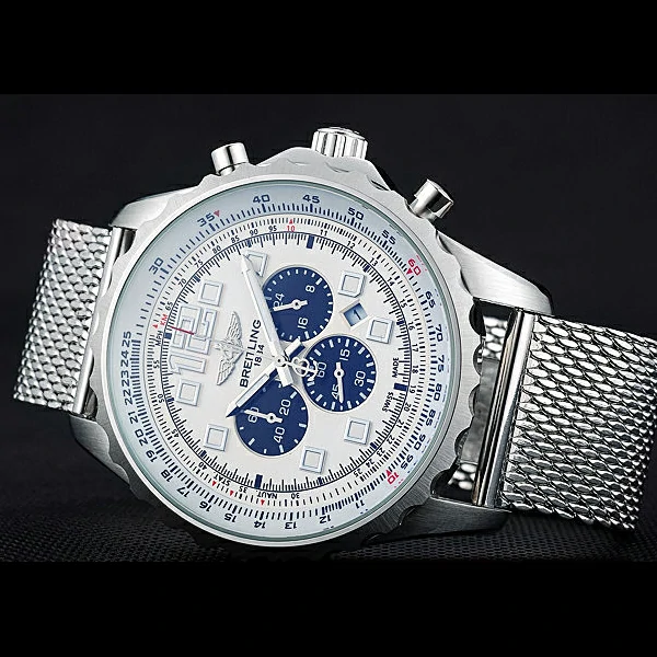 Breitling Navitimer Stainless Steel Strap Beige Dial new58855