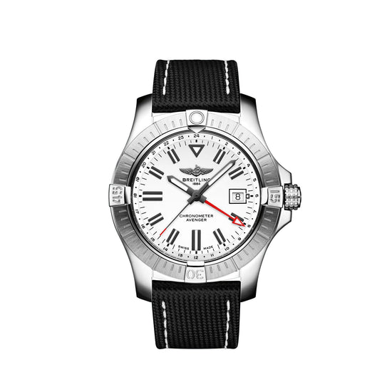 Breitling Replica Watch Avenger Automatic GMT 43 Stainless Steel A32397101A1X1