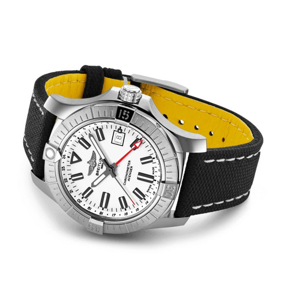 Breitling Replica Watch Avenger Automatic GMT 43 Stainless Steel A32397101A1X1