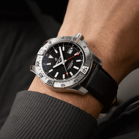 Breitling Replica Watch Avenger Automatic GMT 44, Stainless Steel, A32320101B1X1