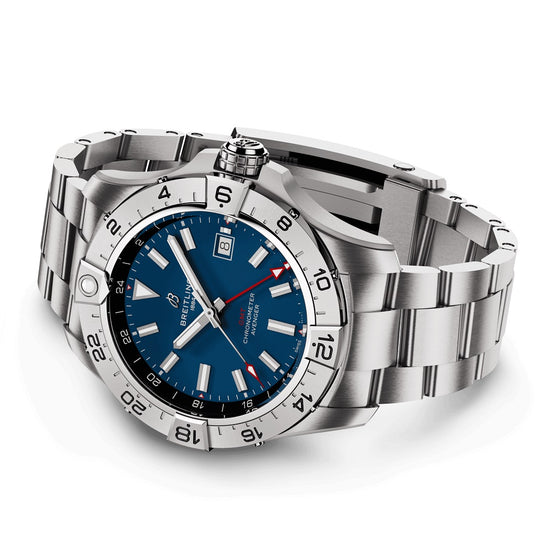 Breitling Replica Watch Avenger Automatic GMT 44, Stainless Steel, A32320101C1A1