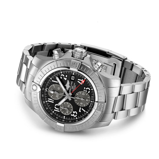 Breitling Replica Watch Avenger Chronograph GMT 45, Stainless Steel, A24315101B1A1