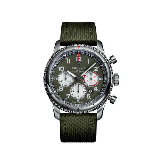 Breitling Replica Watch Aviator 8 B01 Chronograph 43 Curtiss Warhawk, AB01192A1L1X1