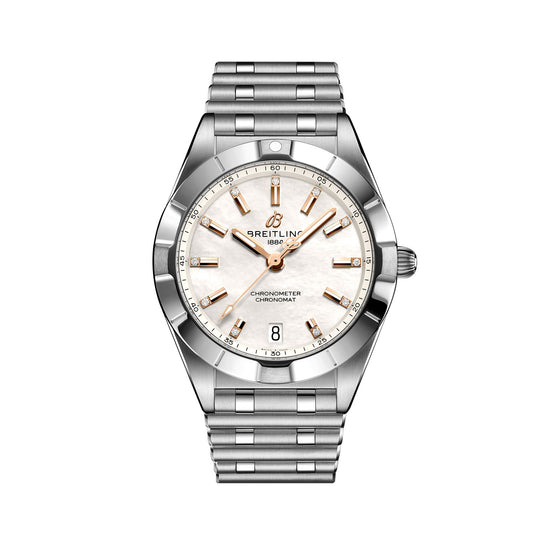 Breitling Replica Watch Chronomat 32, Stainless stee and Diamondsl, A77310101A4A1