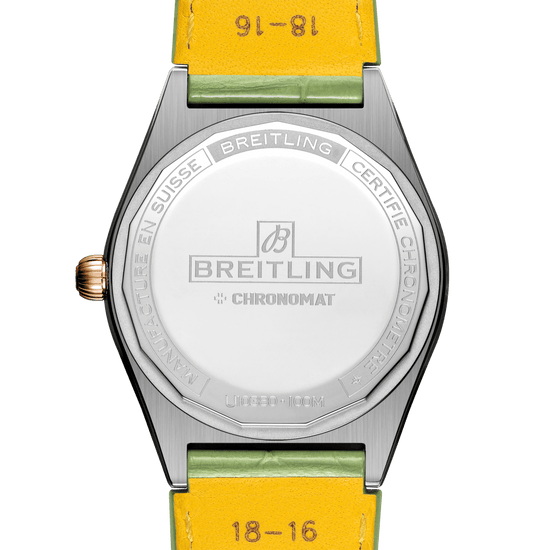 Breitling Replica Watch Chronomat Automatic 36 South Sea, Stainless Steel, 18k Red Gold, Diamonds and Gem, U10380611L1P1