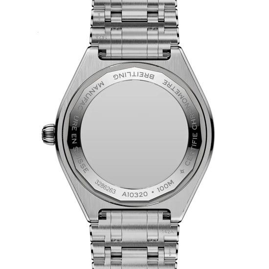Breitling Replica Watch Chronomat Automatic 36, Stainless Steel and Diamonds, A10320591G1A1