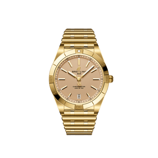 Breitling Replica Watch Chronomat Automatic 36 Victoria Beckham, 18k Yellow Gold, K103801A1A1K1
