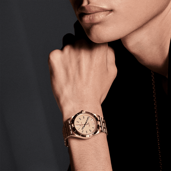 Breitling Replica Watch Chronomat Automatic 36 Victoria Beckham, 18k Yellow Gold, K103801A1A1K1