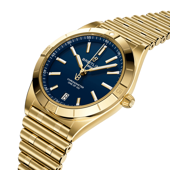 Breitling Replica Watch Chronomat Automatic 36 Victoria Beckham, 18k Yellow Gold, K103801A1C1K1