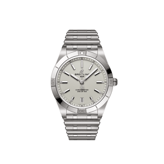 Breitling Replica Watch Chronomat Automatic 36 Victoria Beckham, Stainless steel and Diamonds, A103801A1G1A1