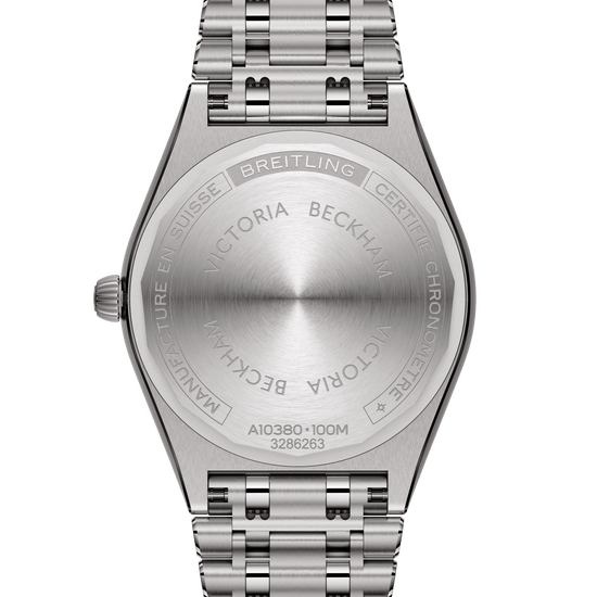 Breitling Replica Watch Chronomat Automatic 36 Victoria Beckham, Stainless steel and Diamonds, A103801A1G1A1