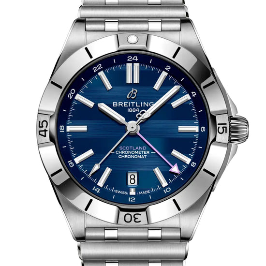 Breitling Replica Watch Chronomat Automatic GMT 40 Six Nations Scotland, A323986B1C1A1
