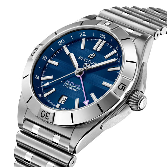 Breitling Replica Watch Chronomat Automatic GMT 40 Six Nations Scotland, A323986B1C1A1