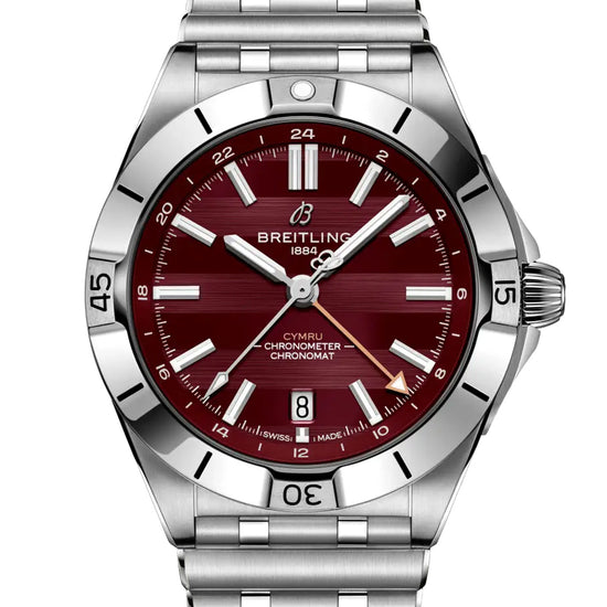 Breitling Replica Watch Chronomat Automatic GMT 40 Six Nations Wales, A323988B1K1A1