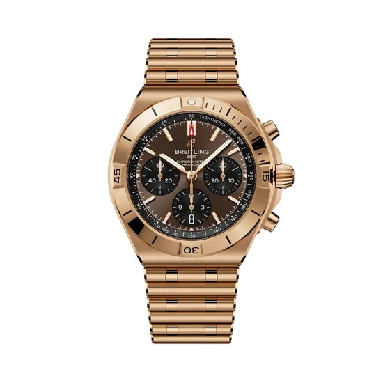 Breitling Replica Watch Chronomat B01 Chronograph 42, 18k Red Gold, RB0158101Q1R1