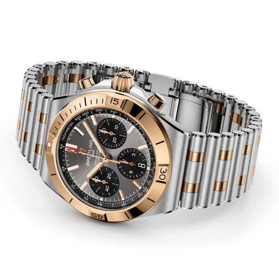 Breitling Replica Watch Chronomat B01 Chronograph 42, Stainless steel and 18k Red Gold, UB0158101B1U1