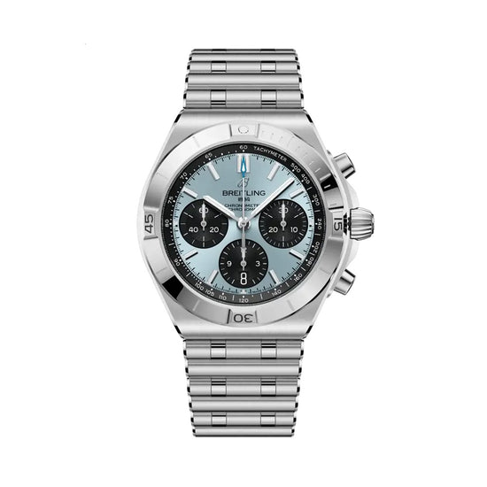 Breitling Replica Watch Chronomat B01 Chronograph 42, Stainless steel and Platinum, PB0158101C1A1
